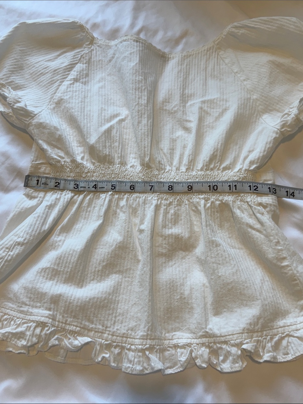 Brandy Melville Ruffle Top - Picture 6 of 6